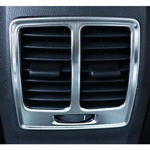 For Ford ESCAPE KUGA 2013 2014 2015 Car Interior Armrest Box Rear Air Conditioning Vent Outlet Trim Cover Frame