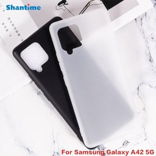 For Samsung Galaxy A42 5G Gel Pudding Silicone Phone Protective Back Shell For Samsung Galaxy M42 5G Soft TPU Case