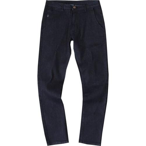 Spring Autumn New Men Casual Pants Outdoor Climbing Camping Trekking Fishing Cycling Slim Fit Small Leg Cotton Jeans Trousers