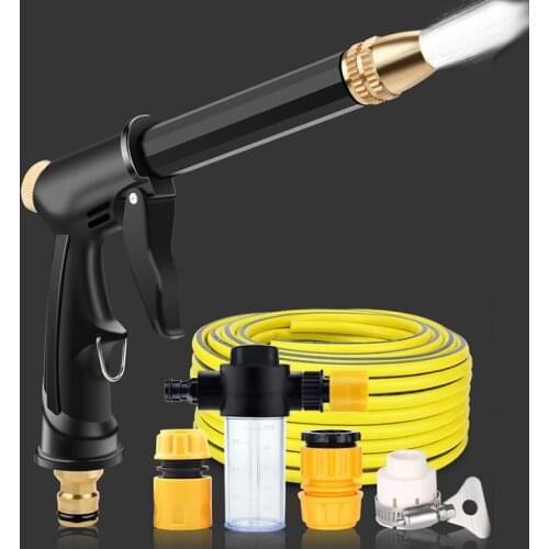 18V Electric Car Washer High Pressure Water Guns Portable Water Pump Cordless Electric Washing Machine Car Cleaning Device