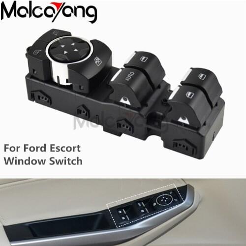 100% Factory Electric Front Left Side Power Window Lifter Switch For Ford Escort 2014-2017 ED8T-14540-AB