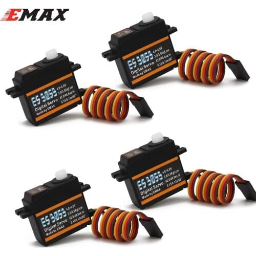 Emax ES3053 17g 3.5kg 0.13sec 23T Plastic Gear Digital Servo For RC Airplane ES3153 Upgrade