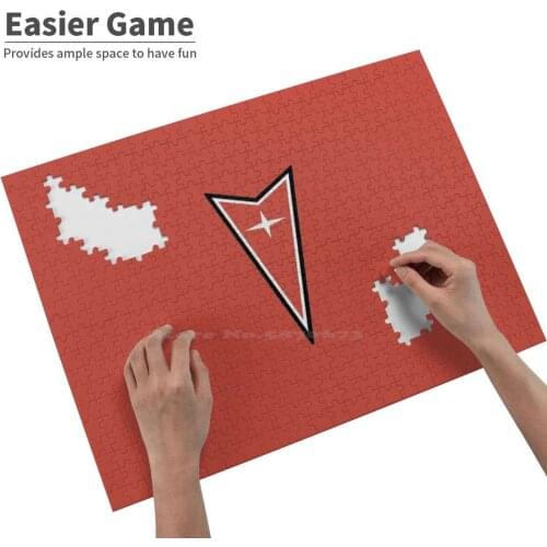 Pontiac 1959 Logo Jigsaw Puzzle Game Wooden Toys Assembling Picture Games Toys Pontiac General Motors Gm Gto Firebird Car