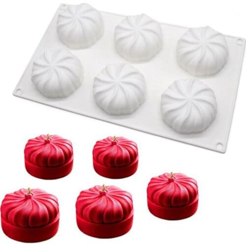 Halloween Pumpkin Silicone Cake Mold for Chocolate Mousse Ice Cream Jello Pudding Dessert Baking Bakeware Cake Decorating Tools