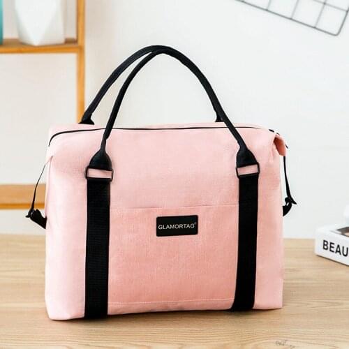 Korean version of the new cationic trolley bag outdoor travel storage bag sports wash waterproof and dustproof carrying bag