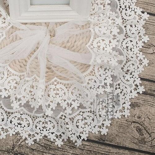 High-quality single double gauze lace DIY handmade clothing materials accessories wedding M0002