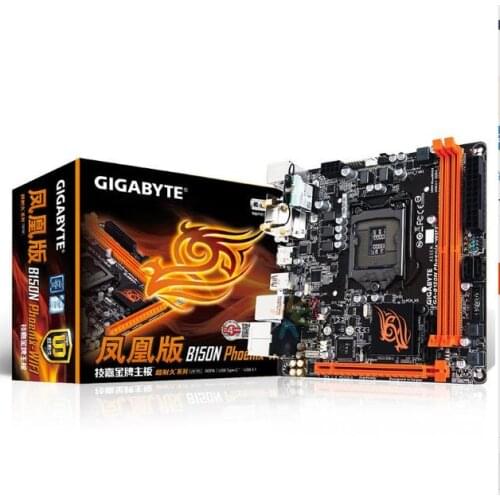 For Gigabyte GA-B150N Phoenix-WIFI Original New Desktop Motherboard B150N Phoenix-WIFI B150 LGA 1151 i3 i5 i7