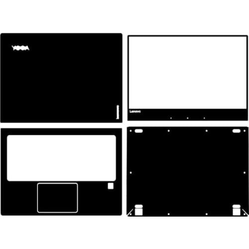 KH Laptop Sticker Skin Decals Cover Protector Guard for Lenovo YOGA910-13 YOGA5 Pro