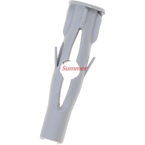 New New Arrival High Quality 50Pcs Nylon Plasterboard Drywall Wall Plug For Window Door Frame Concrete Screws M6x35 screw plug