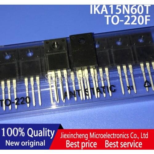 New original IKA15N60T K15T60 600V 15A IKA15N65H5 K15EH5 650V 15A TO-220F IGBT MOSFET