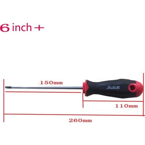 6 inch Screwdriver Magnetic Phillips Slotted Electronic Repair Screwdrivers Kit Home Useful Multi Hand Tool