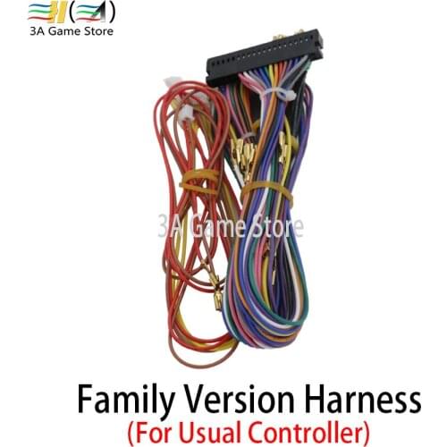 Pandoras Box family version wire harness Power with Adapter cable For arcade console arcade cabinet of pandora box 5 6 9 9d