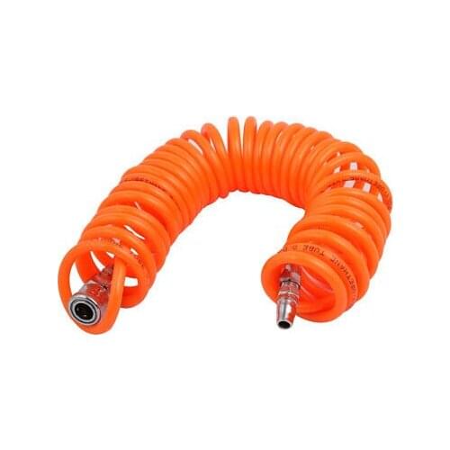 6M Length PU Pneumatic Air Compressor Tubing Hose Tube Pipe Orange