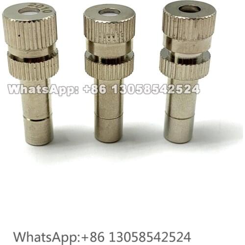 Anti-drip Spray Mist Nozzle for Cooling and Humidification, 6mm Slip Lock Mist Nozzle, Quick Connecting Fog Nozzle