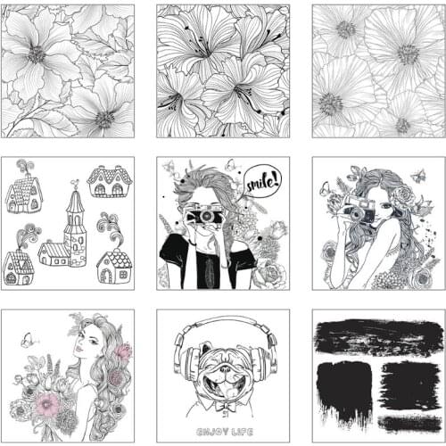 Bird DIY Silicone Clear Stamp Seal Scrapbook Embossing Album Decor H58C