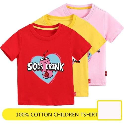 Rainbow Bus Summer T-shirts For Girls