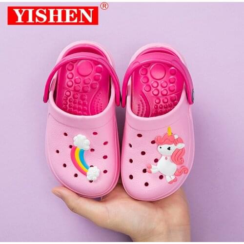 Starks Summer Childrens Slippers For Boys Girls Slippers Dinosaur Flip Flops Baby Non-Slip Beach Sandals Kids Home Bathroom