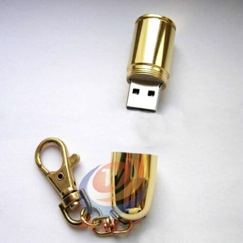 New Hot Bullet Shape USB Flash Drives Memory Storage Pendrives USB 2.0 High Speed 64GB 32GB 16GB 8GB 4G Thumbdrive Card Stick