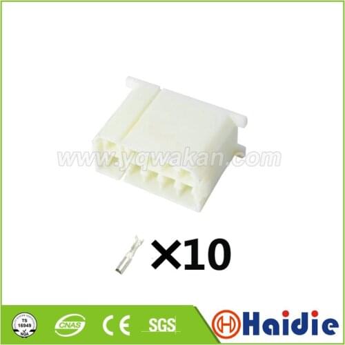 2sets 10pin auto wire harness cable plug automobile 10 hole unsealed connector