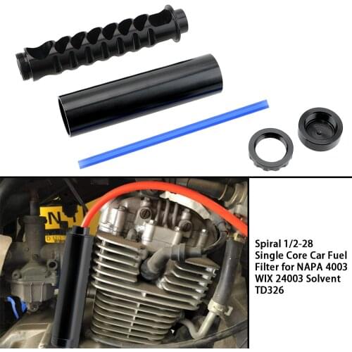 6/10 inch Automobiles Extension Spiral for NaPa 4003 WIX 24003 Solvent Filter Single Core 1/2-28 Alloy Fuel Filter Filters
