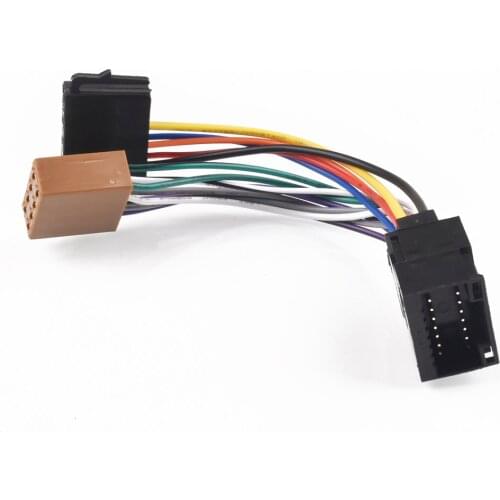 Car Stereo Radio Harness ISO for Chevrolet AVEO LOVA 2007 2008 for Chery 16pin iso adapter