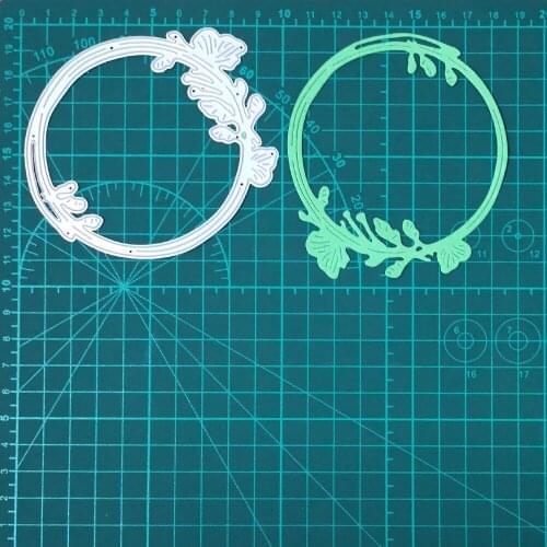 Flower Rattan Christmas Basic Frame Metal Cutting Dies For Stamps Scrapbooking Stencils DIY Paper Album Cards Decor Embossing