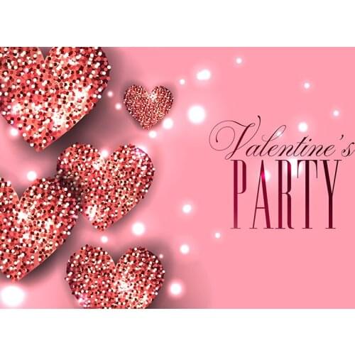 Valentines party background photography vinyl fotografia diamond heart photo backdrop for photo studio props photophone lv-1213
