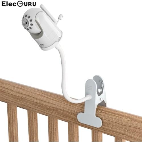 Flexible Twist Mount with Clip For Infant DXR-8 Baby Monitor Camera Holder,Sturdy Clip stabilizer Holder Mount