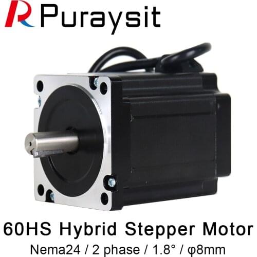 Nema24 60HS100-3504 2 phase 1.8° Hybrid Stepper Motor 3.2V 3.5A
