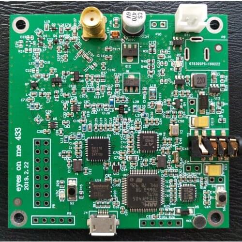 UHF wireless digital intercom image transmission module SX1278AT1846STM32F405 development board