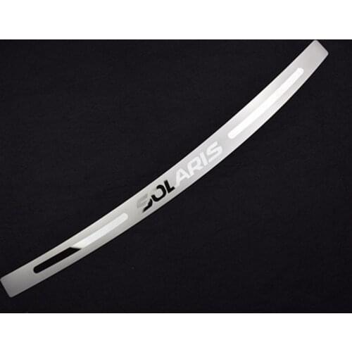 Car Rear Bumper Rearguards Plate For Hyundai Solaris 2010-2015 Solaris Stainless Steel Rear Bumper Protector