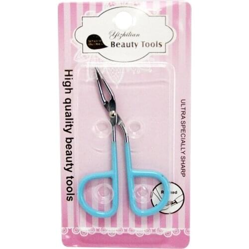 New Products Steel Tweezer Single Stainless Steel Tweezers Repair Eye Tweezer 8072