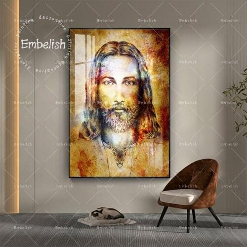 New Design Jesus Christ Figure HD Wall Pictures For Living Room Quality Canvas Oil Painting Home Decor Posters Artworks