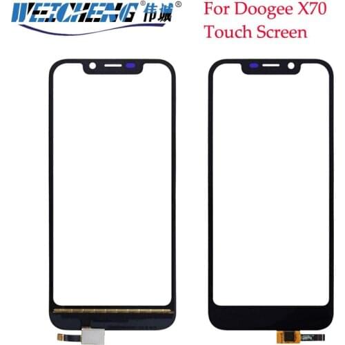 New original For Doogee X70 Touch Screen Glass Panel For doogee x70 Touch Screen Digitizer Replacement Parts