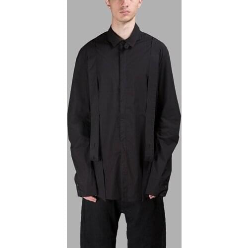 Original design of mens shirt with loose and casual mens shirt S-6XL Singers costume