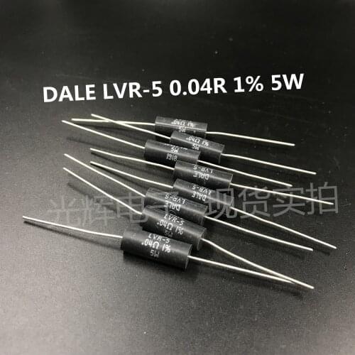Original new 100% LVR-5 0.04R 1% 5W 0.04OHM low resistance precision non inductive resistor (Inductor)