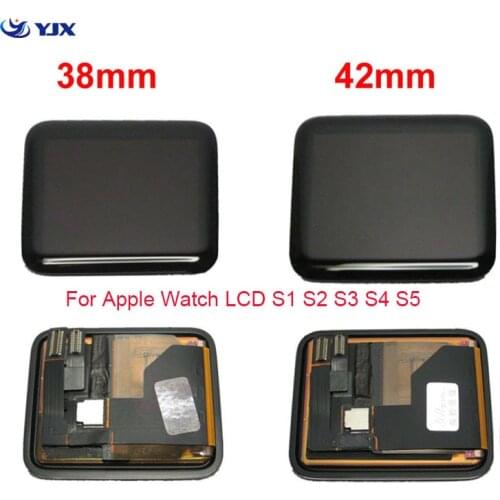Original For Apple Watch Series 1 2 3 4 5 LCD Display Touch Screen Digitizer Assembly Repair Parts 38mm 42mm 40mm 44mm Pantalla