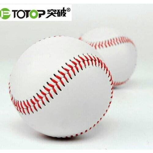 PTOTOP Universal 9#Handmade Sports PVC Upper Rubber Inner Baseball Balls Training Exercise Baseball Team Baseball dropshipping