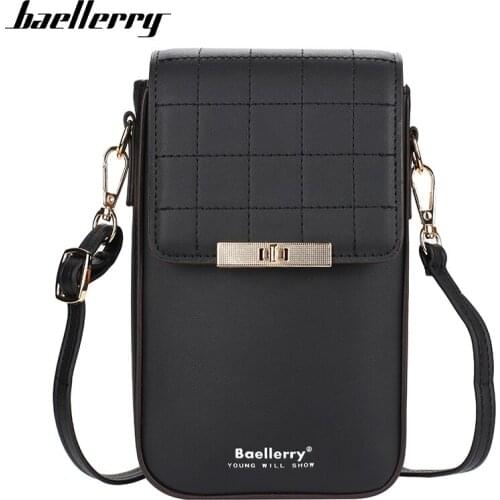 Baellerry Hot Sale Shoulder Bag for Women Yellow Messenger Female Ladies Wallet Phone Pocket Small Bags for Girl Dropshipping