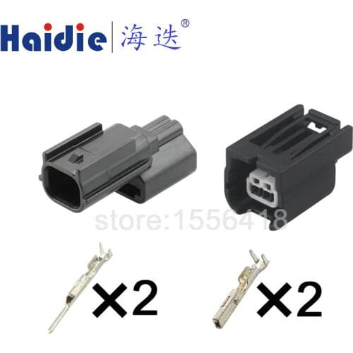 2sets 2pin Toyota auto male of 7283-2090-30 7283-2090 waterproof electric wiring harness connector 7282-2090-30