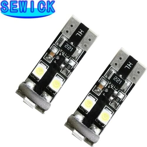 500pcs canbus T10 8SMD 3528 1210 LED Canbus No OBC Error 194 168 W5W T10 led canbus Interior bulb White
