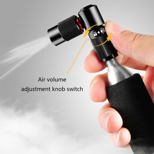 Brand New and High Quality Road Bike Tire CO2 Mini Inflator Bicycle Pump Nozzle Cylinder Valves Adapter Cycling Accessories