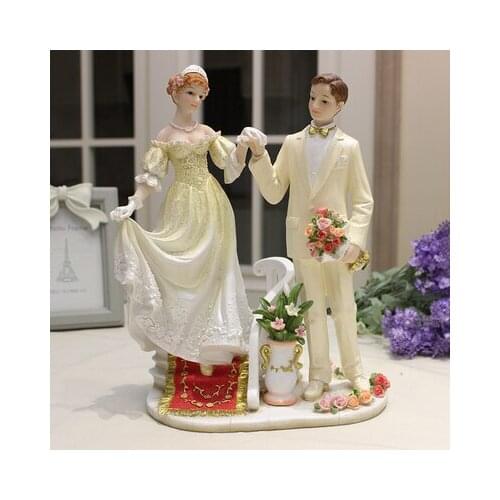 BALLERINA GIRL RIDING HORSE WEDDING GIFT THE WEDDING GIFT CRAFTS OF MY BEST FRIEND RESIN STATUES SCULPTURE HOME WEDDING