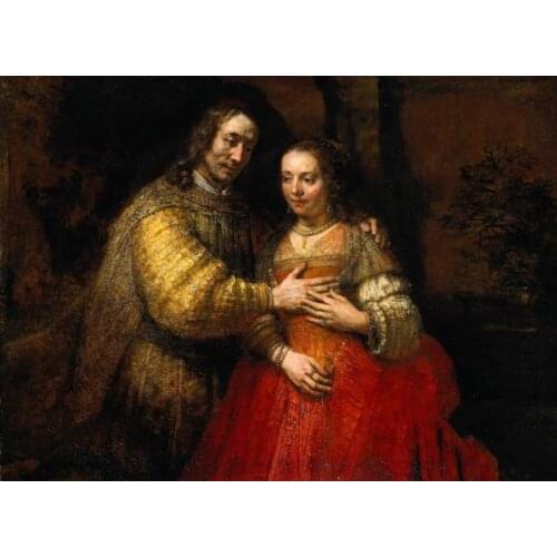 Free shipping court figures canvas prints classical husband and wife oil painting printed on canvas art decoration pictures