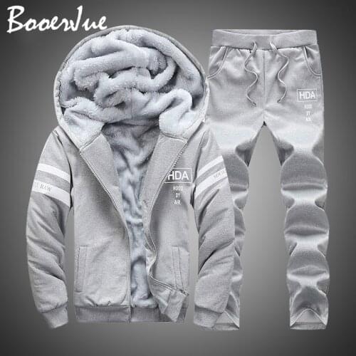 BOOERJUE Mens Fleece Hoodies