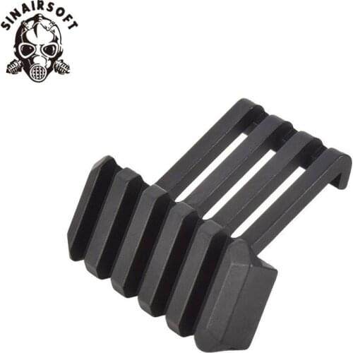 Hot Tactical 5 Slots 45 Degree Low Profile Offset Adapter With 20mm Picatinny Rail Mount Fit Hunting Paintball Shooting Parts