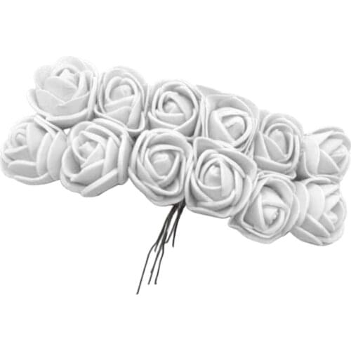 Fake Rose Flowers Simulation Rose Flower Heads Party Venue Arrangement