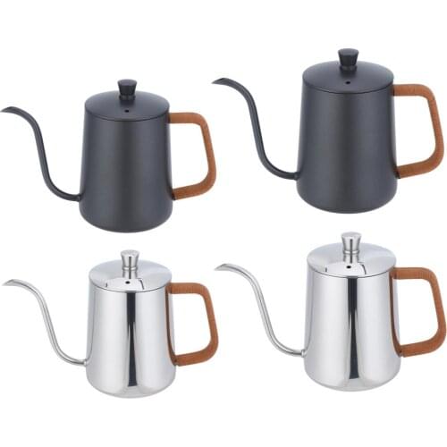 Long Narrow Spout Coffee Pot Pour Over Kettle Gooseneck Spout Drip Coffee Pot