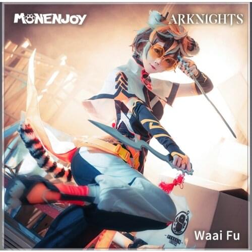 Monenjoy Arknights Waai Fu Cosplay Little Tiger Game Cos Costume