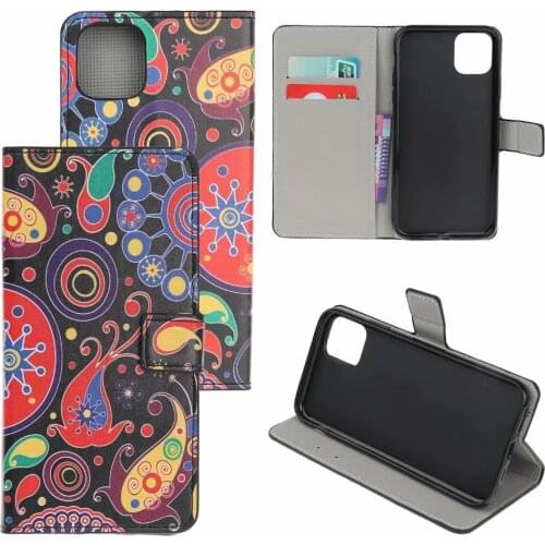 30pcs/lot Flower Butterfly Owl flag pattern leather Stand Case For iPhone 12 5.4 iPhone 12 Pro 6.1 iPhone 12 Pro Max 6.7